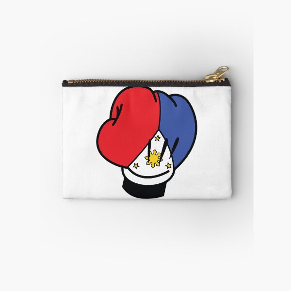Item preview, MP Mickey Pacquiao Filipino Flag Boxing Glove by AiReal Apparel designed and sold by airealapparel.