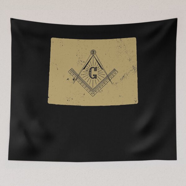 Item preview, Wyoming Masonic Symbols T Shirt Freemason Shirt designed and sold by shoppzee.