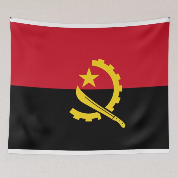 Item preview, Angola Flag designed and sold by Bigfoot T-Shirt Co..