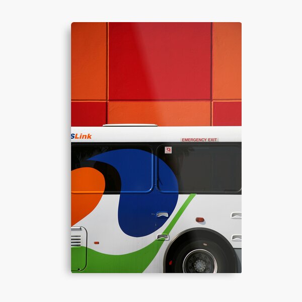 The Bus Metal Print