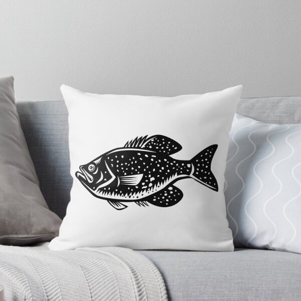 Item preview, Crappie Fish Woodcut designed and sold by patrimonio.