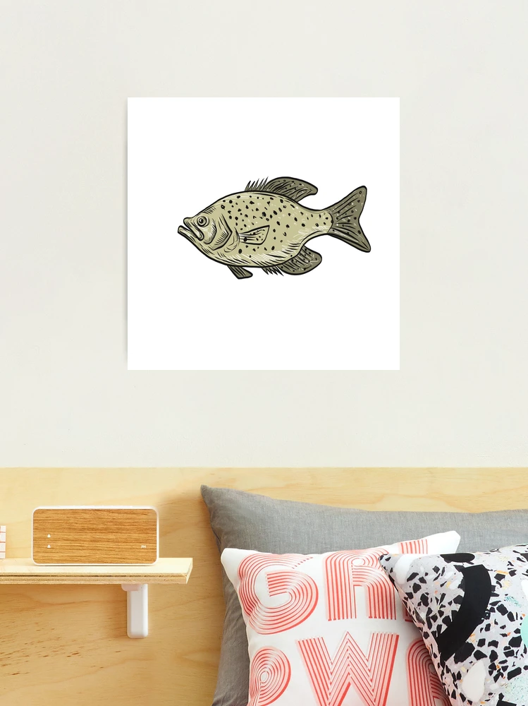 Crappie Crappie Fish Flag S Throw Pillow by Noirty Designs - Pixels