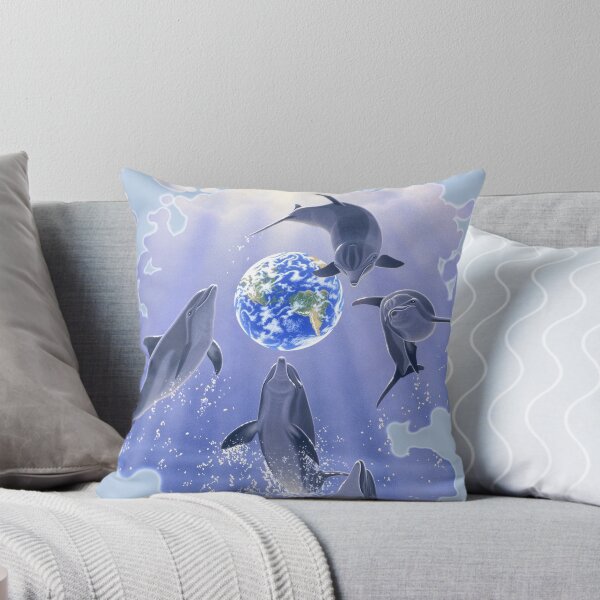 Item preview, Leaping Dolphins, Earth designed and sold by Schim Schimmel.