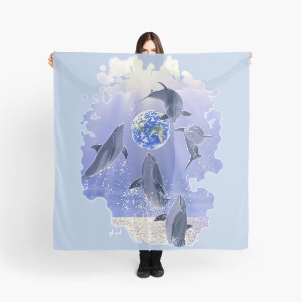 Item preview, Leaping Dolphins, Earth designed and sold by Schim Schimmel.