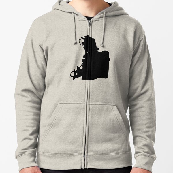 firefighter Zipped Hoodie