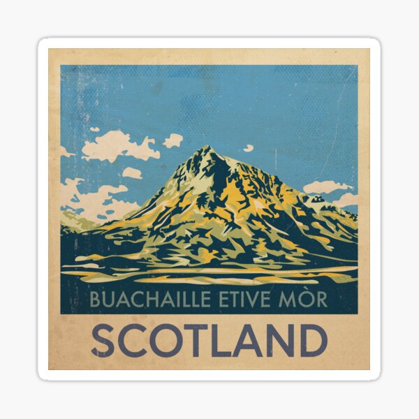 Buachaille Blue Sky Sticker