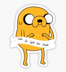 Adventure Time Jake the Dog Sticker