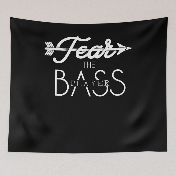 Item preview, Bass Player T Shirt Fear The Bass Player designed and sold by shoppzee.