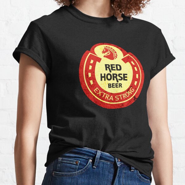 red horse beer t shirt