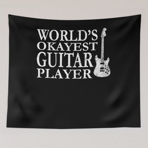 Item preview, Worlds Okayest Guitar Player designed and sold by shoppzee.