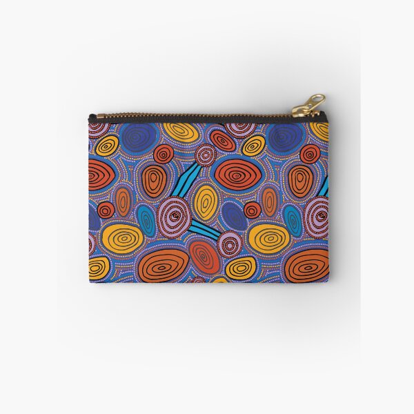 Item preview, Authentic Aboriginal Art - Skipping Stones designed and sold by HogarthArts.