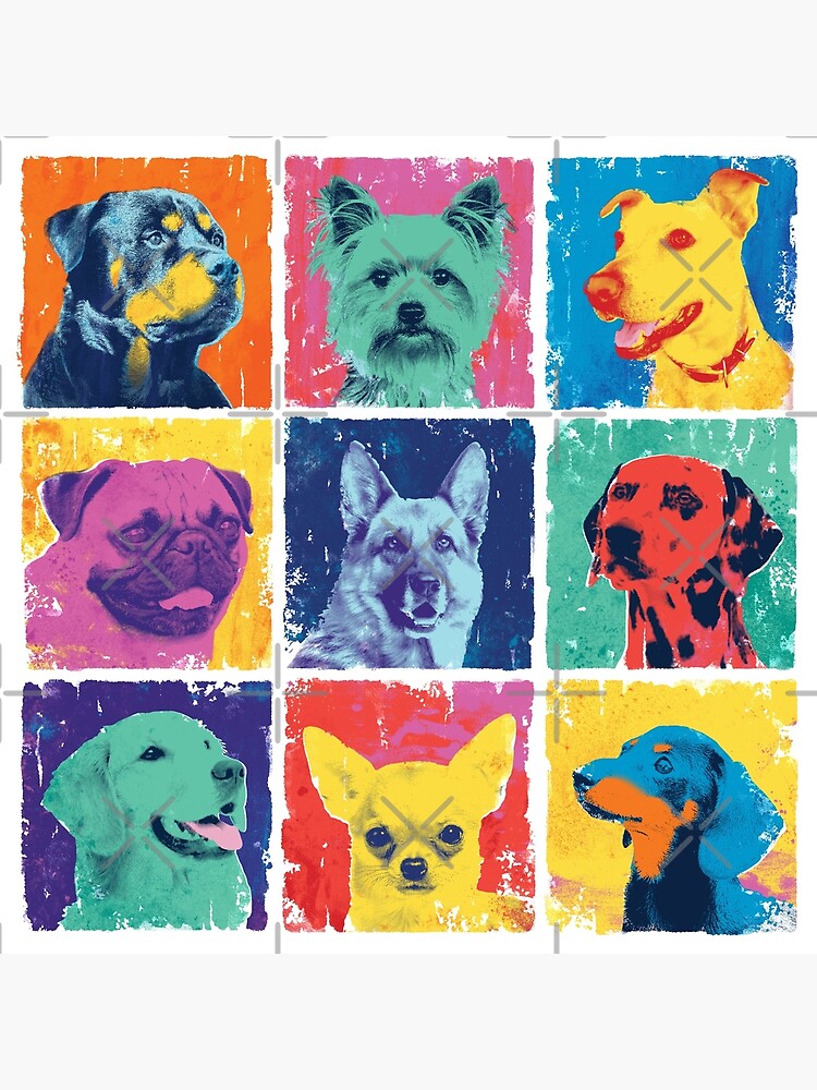 dog pop art