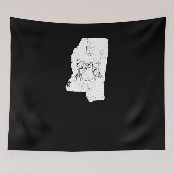 Item preview, Mississippi Drummer Tshirt designed and sold by shoppzee.