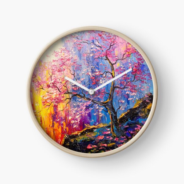 Sakura bloom Clock