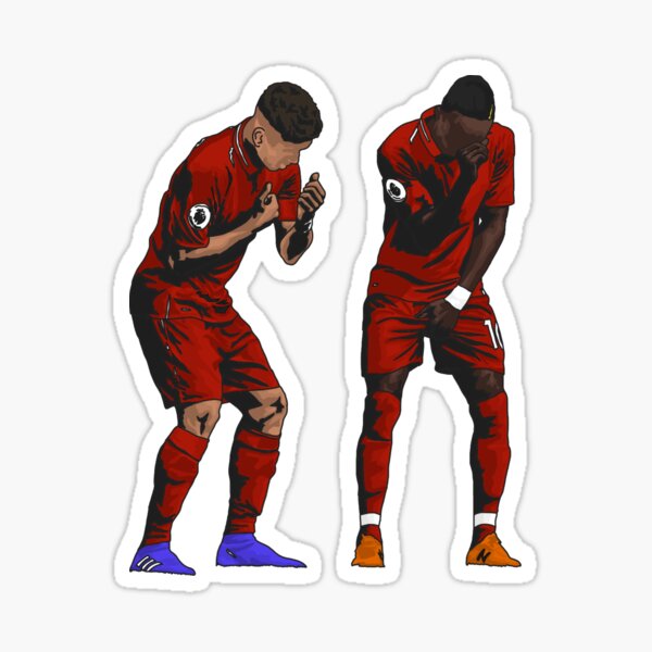 Firmino et Mane Sticker