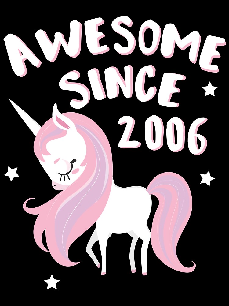 Awesome Since 2006 - Dabbing Unicorn 12th Birthday T-Shirt Awesome Since 2006 - Dabbing Unicorn 12th Birthday T-Shirt