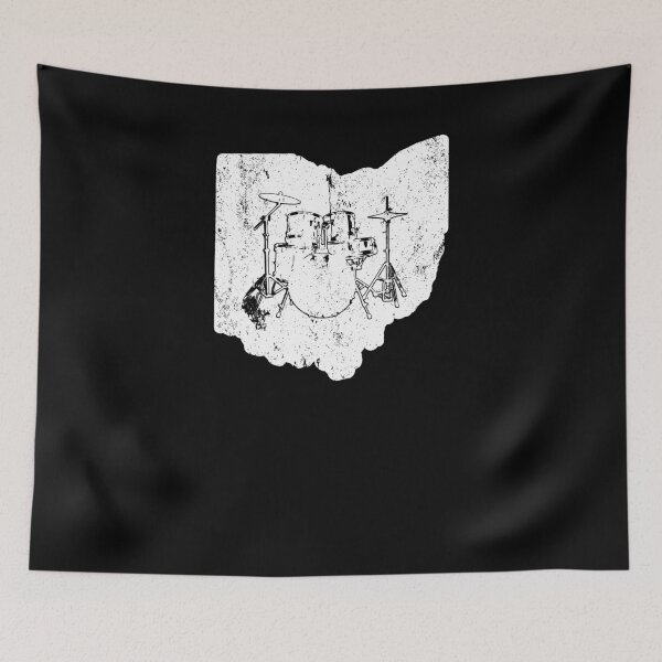 Item preview, Ohio Drummer Tshirt designed and sold by shoppzee.