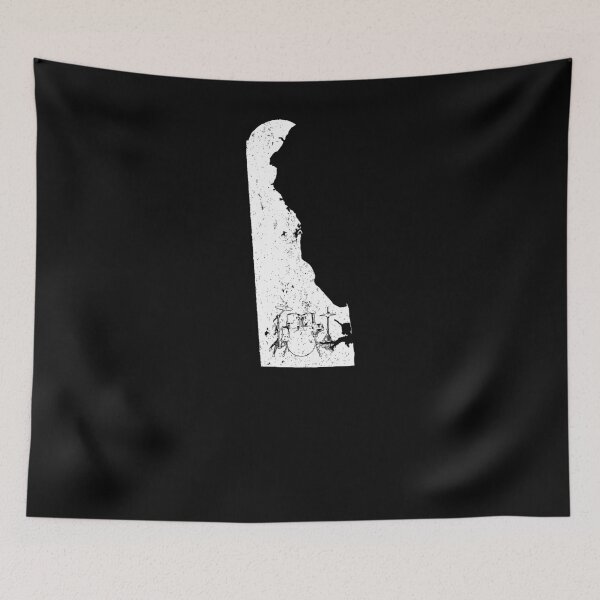 Item preview, Delaware Drummer Tshirt designed and sold by shoppzee.