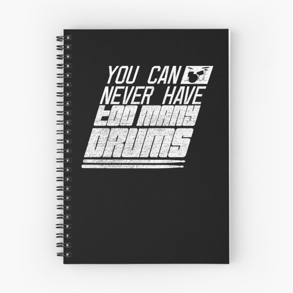 Item preview, You Can Never Have Too Many Drums Drummer Gift Idea designed and sold by shoppzee.
