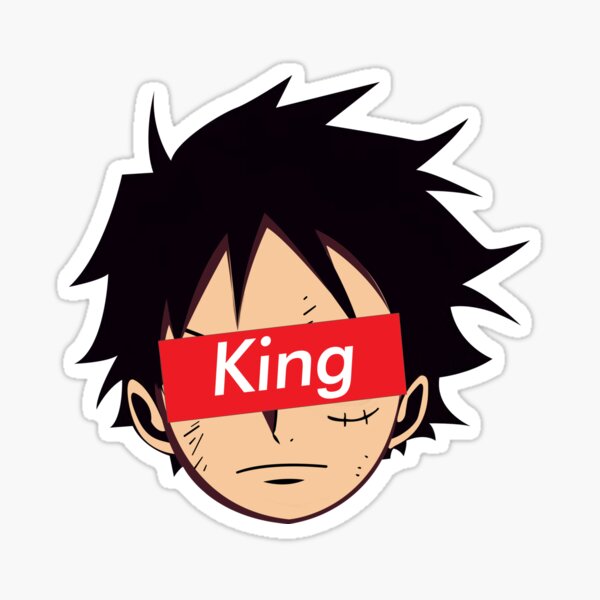 Monkey D. Luffy- KING Sticker