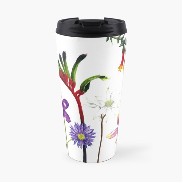Australian Wildflowers Travel Mug