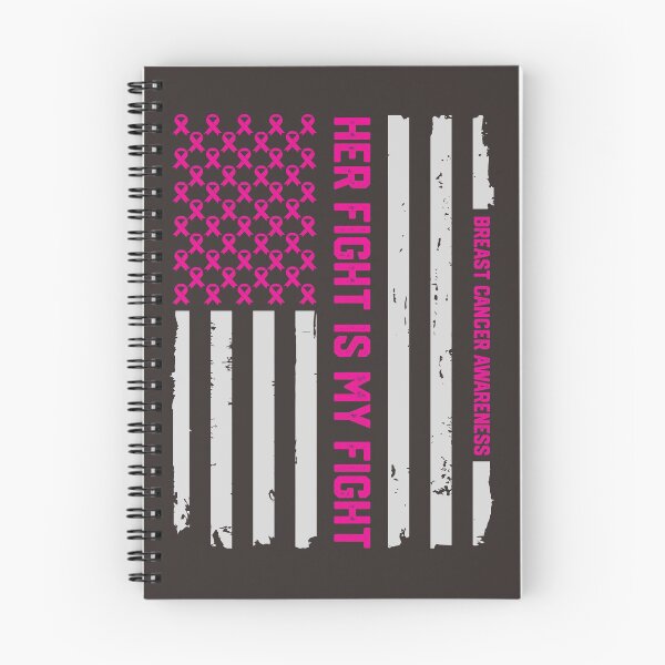 Item preview,  Her Fight Is My Fight American Flag Breast Cancer Awareness designed and sold by mrsmitful.