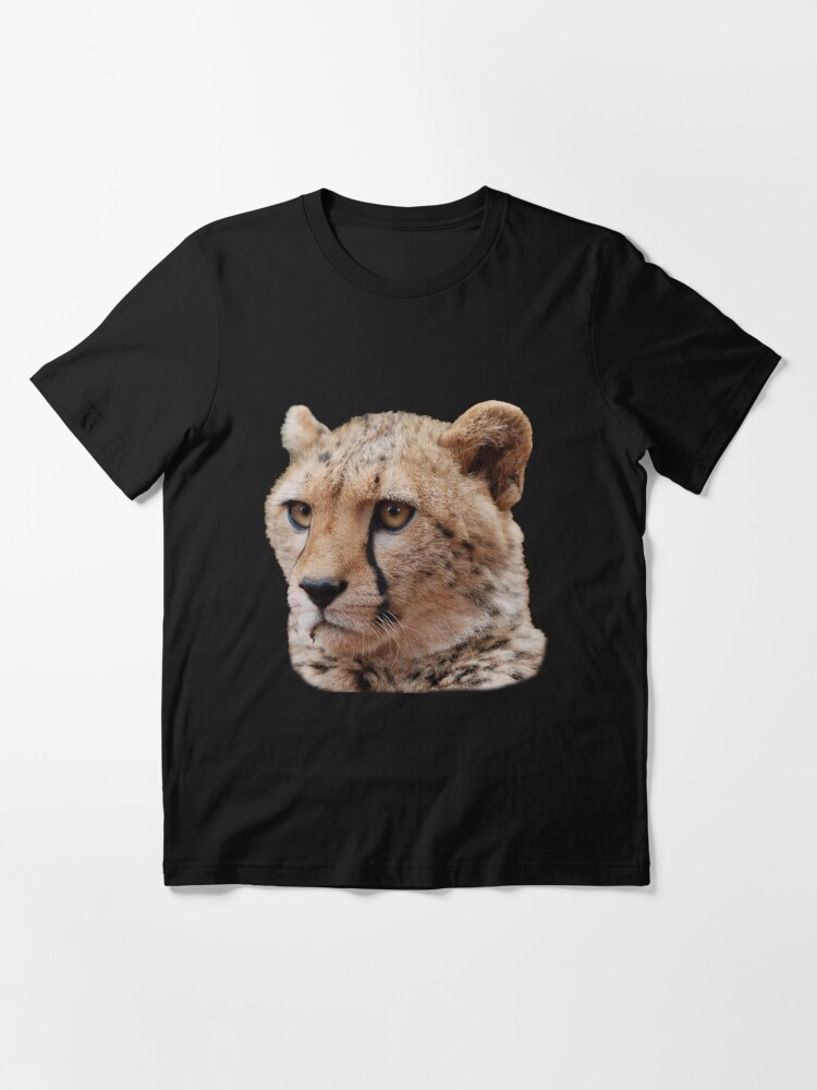 Alternate view of Cheetah Portrait T-Shirt Essential T-Shirt