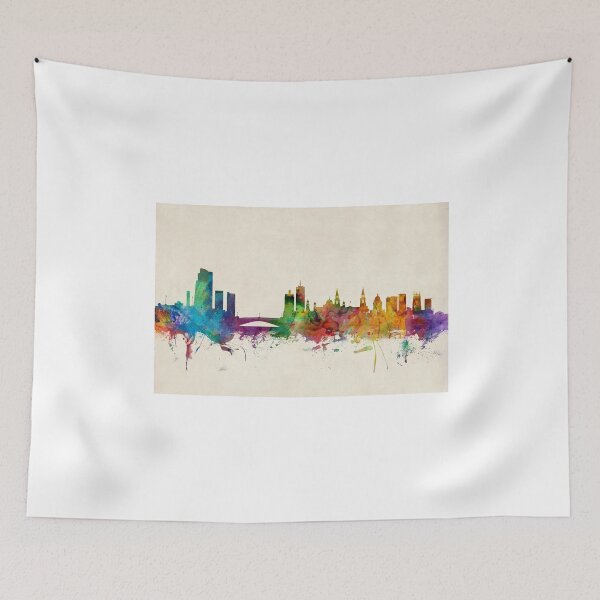Item preview, Leeds England Skyline designed and sold by ArtPrints.