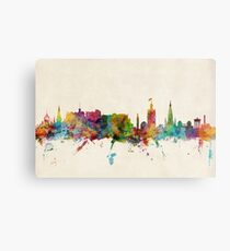Edinburgh Scotland Skyline Metal Print