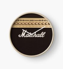Marshall Guitar Double Amplifier Clock
