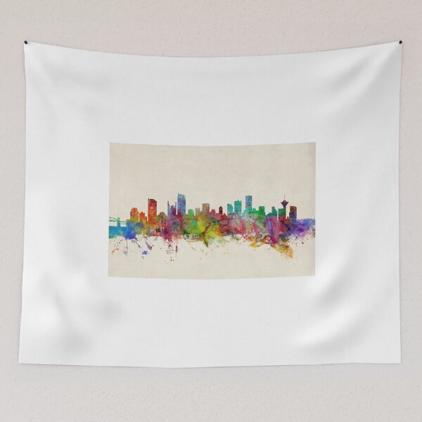 Item preview, Vancouver Canada Skyline designed and sold by ArtPrints.