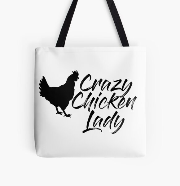 BHWT - Crazy chicken lady Tote Bag