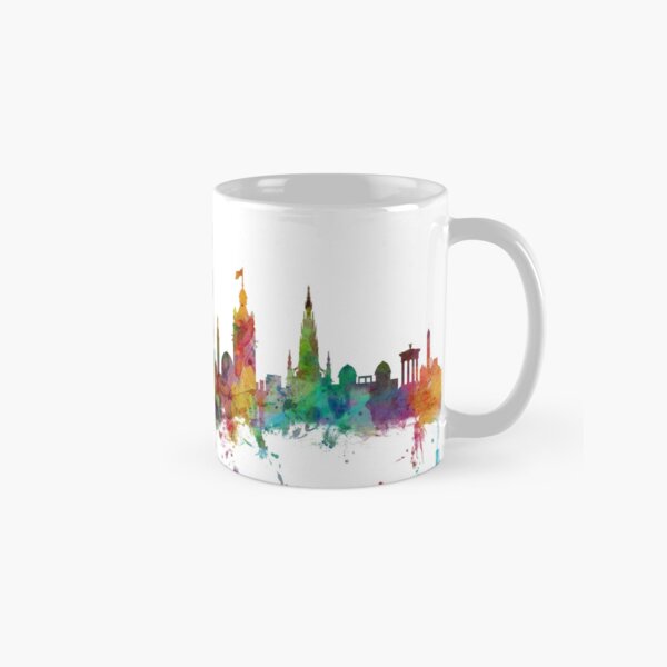Item preview, Edinburgh Scotland Skyline designed and sold by ArtPrints.
