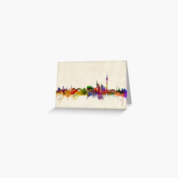 Artikel-Vorschau von Berliner Skyline Deutschland, designt und verkauft von ArtPrints.