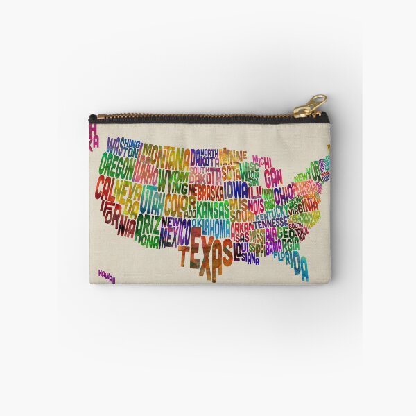 Item preview, United States Typography Text Map designed and sold by ArtPrints.