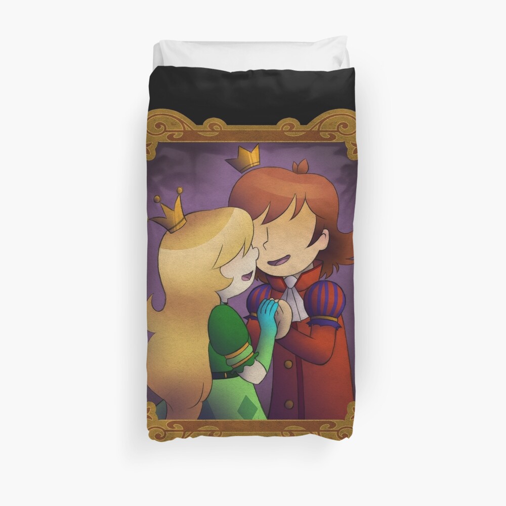 Prince and Princess Duvet Cover
