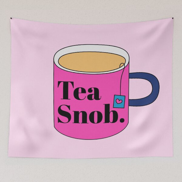 Item preview, Tea snob. designed and sold by Doodles by Stephanie.