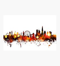 London England Skyline Photographic Print