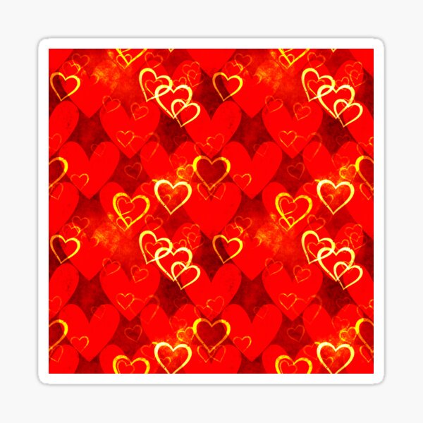 Decorative template.Love pattern. Sticker