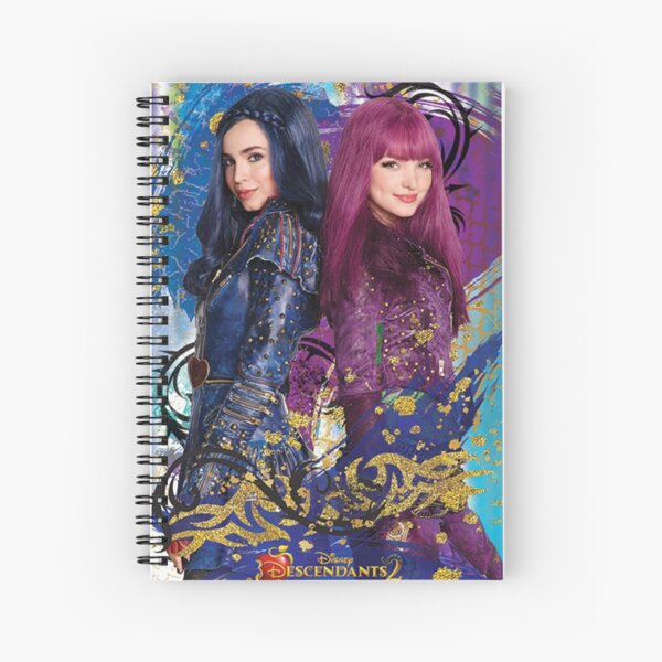 descendants poster Spiral Notebook