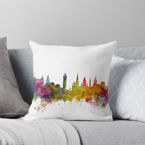Item preview, Glasgow Scotland Skyline designed and sold by ArtPrints.