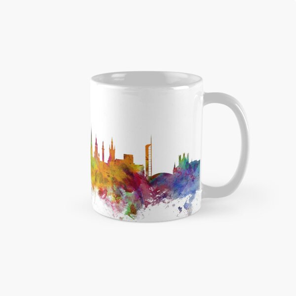 Artikelvorschau, Skyline von Glasgow, Schottland entworfen und verkauft von ArtPrints.