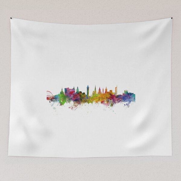 Artikelvorschau, Skyline von Glasgow, Schottland entworfen und verkauft von ArtPrints.
