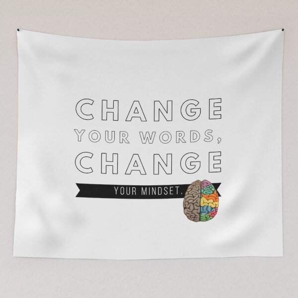 Item preview, Best Entrepreneur Quotes - Change Your Words, Change Your Mindset designed and sold by pinkycherry.