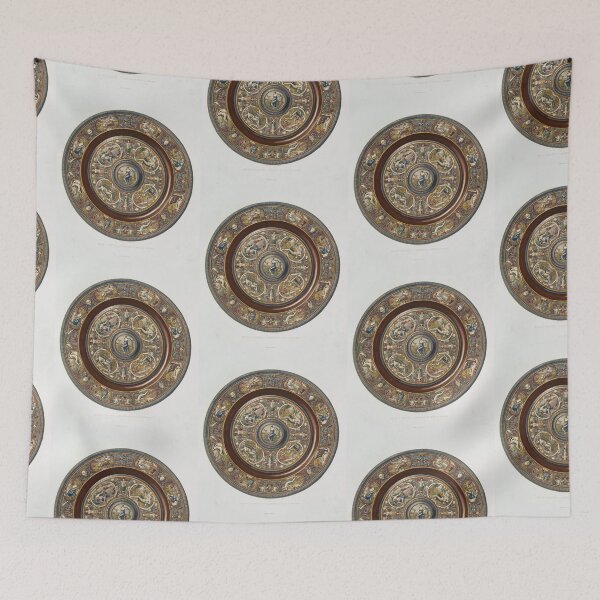 Item preview, Ornamental figurative painted art designed and sold by Vintage Designs +.