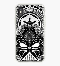 Helmet Mandala Neg iPhone Case
