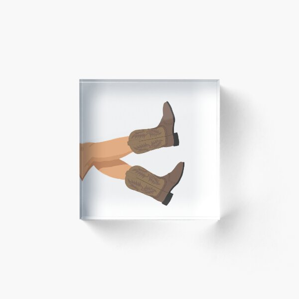 Kickin' it Acrylic Block