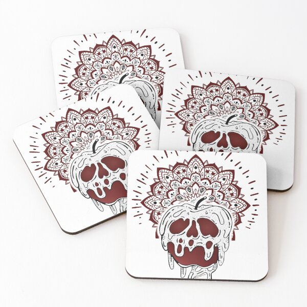 Item preview, Poisoned Apple Mandala Red designed and sold by KalikaGraphisme.