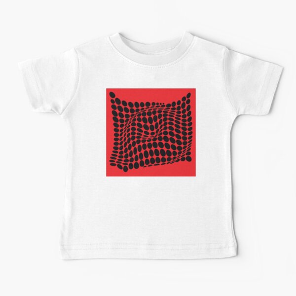 COME INSIDE (RED/BLACK) Camiseta para bebés