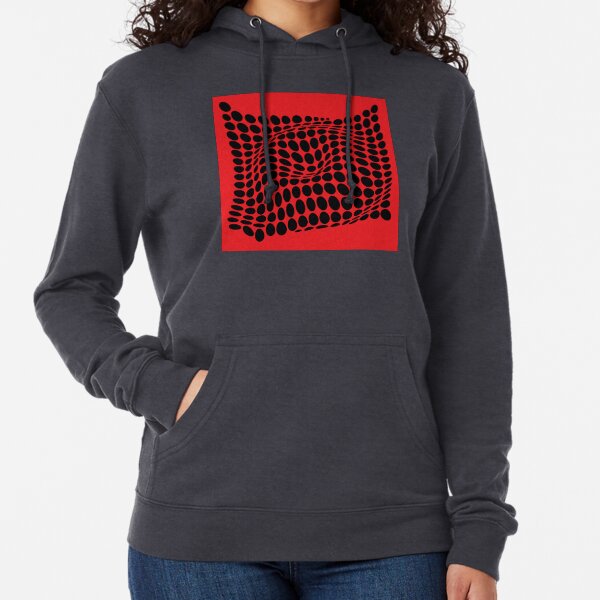 COME INSIDE (RED/BLACK) Sudadera ligera con capucha